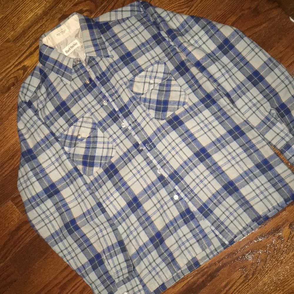 Back packer flannel